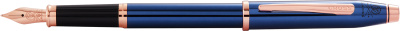 Перьевая ручка Cross Century II Translucent Cobalt Blue Lacquer, перо F