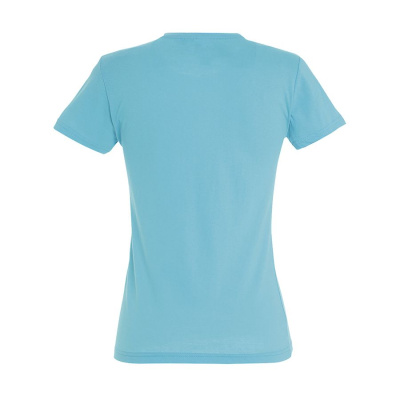 Футболка женская MISS, бирюзовый, L, 100% хлопок, 150 г/м2