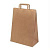 Пакет бумажный QUADRATA XL, крафт, плотность 80 г/м2, 43 x 32 x 17 cм