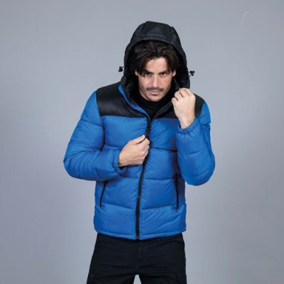 Куртка мужская "SIBERIA", чёрный, XL, 100% нейлон 40г/м2, наполнитель: 100% полиэстер, 530 г/м2