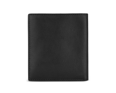 Портмоне BUGATTI ЧЕРНАЯ МАГИЯ | BLACK MAGIC, с защитой данных RFID, черное, натуральная кожа козы, 9х1х10 см