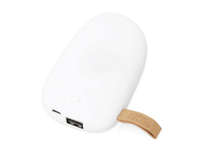 Внешний аккумулятор в форме камня Stone, 5200 mAh, белый , размер 5200 mAh