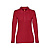 Рубашка-поло женская BERN WOMEN, д/р, бордовый, XL, 100% хлопок, плотность 210 г/м2