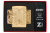 Зажигалка ZIPPO Armor® Lucky Clover с покрытием High Polish Gold Plate, латунь/сталь, золотистая, 38x13x57 мм