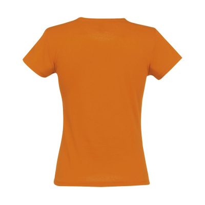 Футболка "Miss", оранжевый_L 100% х/б, 150 г/м2