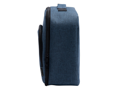 Сумка-холодильник из переработанного полиэстера Сотэк (SOTEK), меланжевый синий