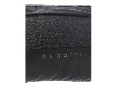 Сумка на пояс BUGATTI КОСМОС | UNIVERSUM, графитовая, полиэстер меланж/тарпаулин, 27х5х15 см, 1 л