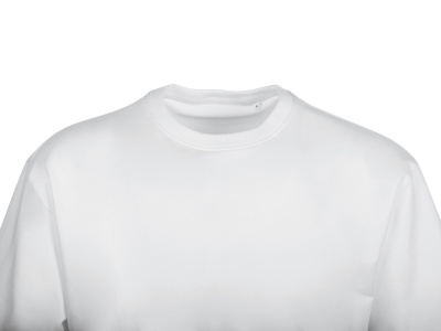 Футболка из френч терри Warsaw унисекс 220гр, белый , размер 3XL