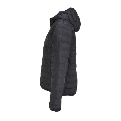 Куртка женская "STREAM HOODED", чёрный, XL, таффета 280 Т, 100% полиэстер