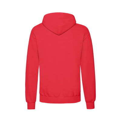 Толстовка мужская "Hooded Sweat", красный_2XL, 80% х/б, 20% п/э, 280 г/м2