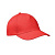 5 panel baseball cap красный