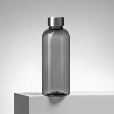 Бутылка Rill 600мл, черный прозрачный