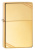 Зажигалка ZIPPO Винтажная с покрытием Глянцевая латунь | Vintage™ High Polish Brass, латунь/сталь, золотистая, 38x13x57 мм