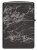 Зажигалка ZIPPO Classic с покрытием High Polish Black, латунь/сталь, черная, глянцевая, 38x13x57 мм