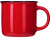 Кружка с каймой Countryside M, красный 410ml , размер M