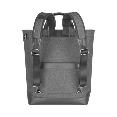 Сумка-рюкзак VICTORINOX Architecture Urban2 2-way Carry Tote 15'',серая,полиэстер/кожа,40x15x40см,20л
