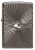Зажигалка ZIPPO Armor® с покрытием Black Ice®, латунь/сталь, чёрная, 38x13x57 мм
