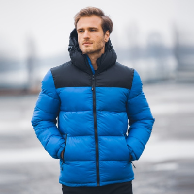 Куртка мужская "SIBERIA", чёрный, XL, 100% нейлон 40г/м2, наполнитель: 100% полиэстер, 530 г/м2