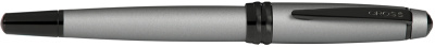 Ручка-роллер Cross Bailey Matte Grey Lacquer. Цвет - серый.