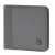 Бумажник VICTORINOX Travel Essentials Bi-Fold Wallet, с защитой от сканирования RFID, серый, полиэстер, 11x2x10 см