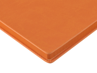 Ежедневник А5 Megapolis Color New soft-touch, оранжевый , размер А5