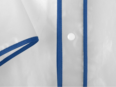 Дождевик Providence, прозрачный/синий с чехлом , размер XS-S