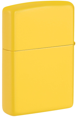 Зажигалка ZIPPO Classic с покрытием Sunflower, латунь/сталь, желтая, глянцевая, 38x13x57 мм