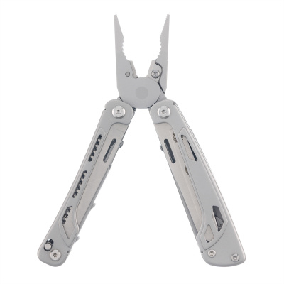 Мультитул Stinger, 106 х 43 мм, 19 функций, нержавеющая сталь, серебристый, в комплекте нейлоновый чехол, в картонной коробке