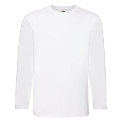 Футболка "Super Premium Long Sleeve", белый, XL, 100% х/б, 190 г/м2