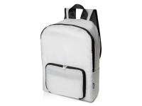 Складной рюкзак EcoFold объемом 15 л из переработанного ПЭТ-пластика - Белый