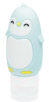 Дорожная баночка для путешествий Dewal Beauty, " Пингвин", цвет ментоловый, 90мл.