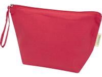 Косметичка Odisha из органического материала OCS, 180 г/м², 3 л, красный