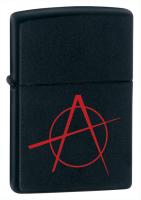Зажигалка ZIPPO Classic с покрытием Black Matte, латунь/сталь, чёрная, матовая, 38x13x57 мм