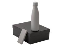 Подарочный набор с термобутылкой и повербанком С2, серый , размер 10000 mAh