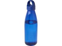 Bergen бутылка для воды объемом 800 мл из переработанной пластмассы, ярко-синий