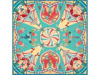 Платок Русская неваляшка. Праздник