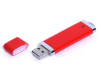 USB-флешка промо на 32 Гб прямоугольной классической формы, красный , размер 32Gb