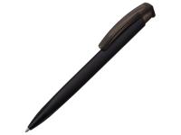 Ручка шариковая пластиковая Trinity K Transaprent Recy, черный