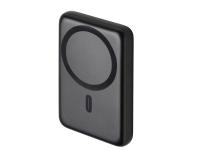 Магнитный внешний беспроводной аккумулятор Polarix, QC/PD, 10000 мАч, черный