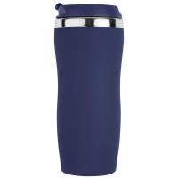 Термокружка SLIM SOFT COLOR 350мл. Темно-синяя 6030.14