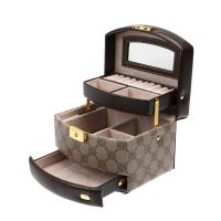 Шкатулка для украшений Jardin D'Ete, цвет коричнево-бежевый, 15,8 х 13 х 11,5 см