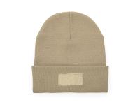 Вязаная шапка BULNES из двухслойного акрила, бежевый