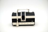 Шкатулка для украшений Jardin D'Ete, цвет чёрно-белый, матовый, 24,8 х 16 х 12,5 см