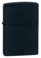 Зажигалка ZIPPO Classic с покрытием Black Matte, латунь/сталь, чёрная, матовая, 38x13x57 мм
