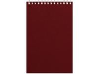 Бизнес - блокнот Альт А5 (127 х 198 мм) Office 60 л., бордовый , размер A5