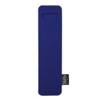 Футляр для одной ручки ELEGY 4х17 см, синий, RPET фетр