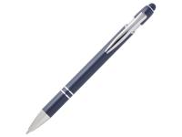 Kish шариковая ручка с серебристой отделкой - Темно - синий (черные чернила) , размер черные чернила