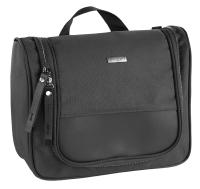 Несессер дорожный BUGATTI Contratempo, чёрный, нейлон, 26,5х10х20 см, 4 л