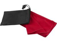 Lucas спортивное полотенце из переработанного полиэстера 30х80 см - Красный , размер S