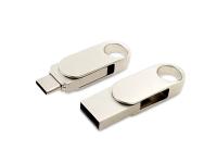 Флешка Uranium на 128 Гб, серебристый , размер 128Gb